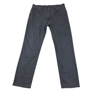 Levi's 541 Jeans Mens 38x36 Gray Athletic Fit Performance Mid Rise Denim Preppy
